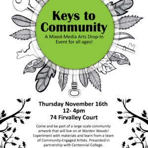 Key to Community poster 16th November 2023