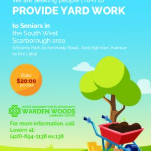 Yard work flayer