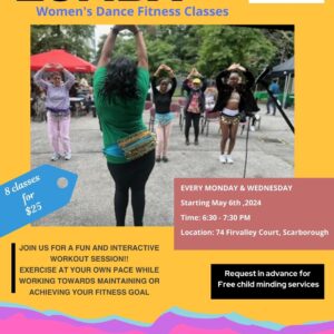 Zumba - Women's Dance flayer