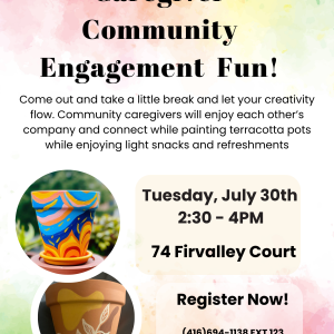 July Community Engagement Fun flayer