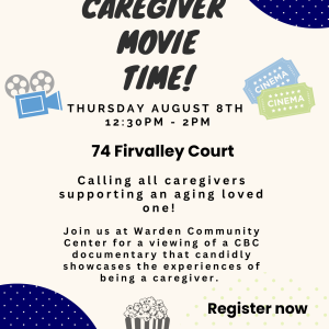 Warden Woods Caregiver Flyer