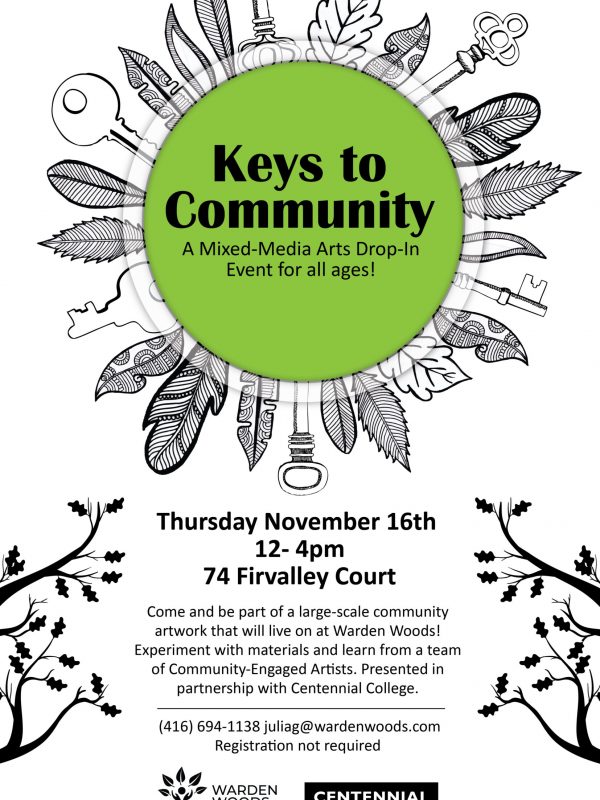 Key to Community poster 16th November 2023